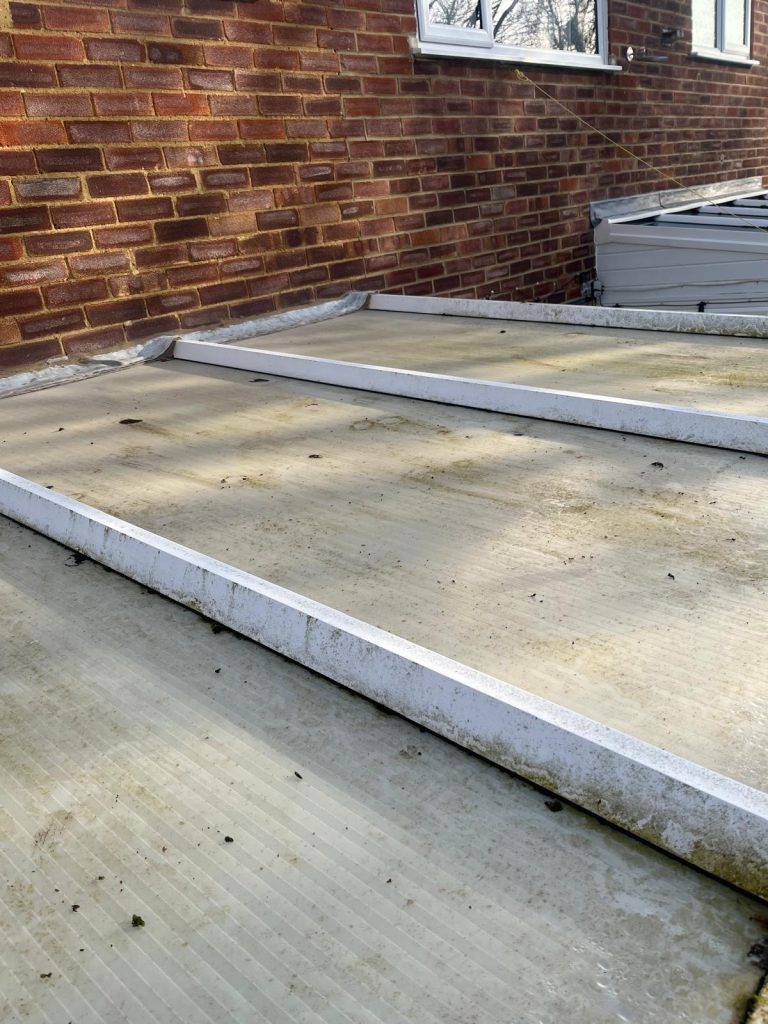 Property before maintenance work